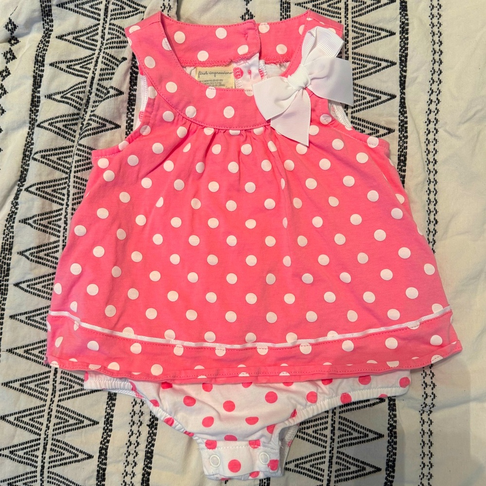 First Impression Polka Dot Jumper